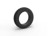 Tractor tire 22 Scale 1:25-0