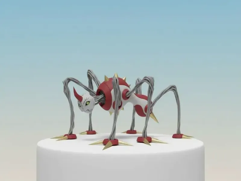 Infermon Digimon Creature Model