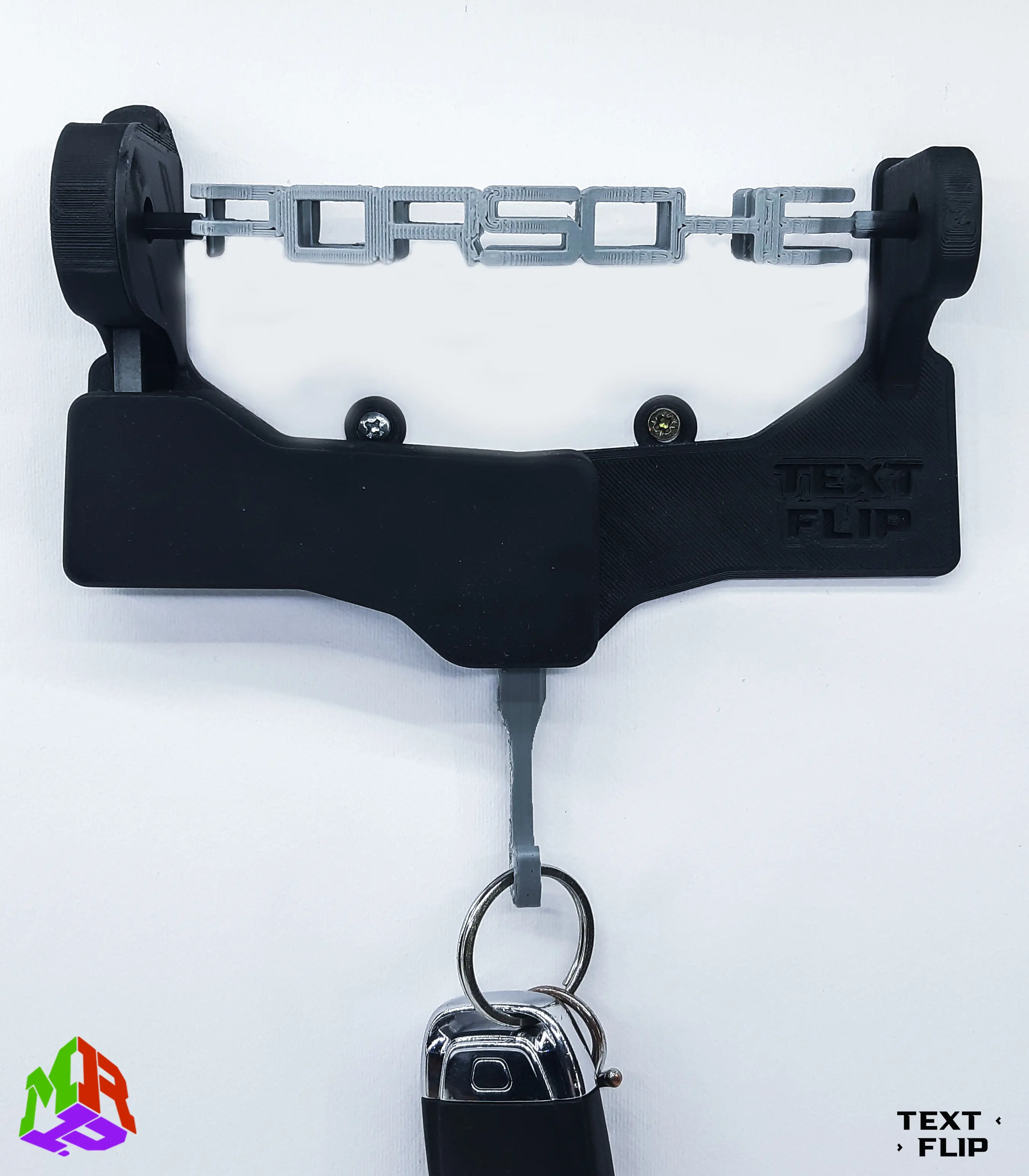 TEXT FLIP: KEY HANGER | PORSCHE - CAR |