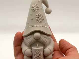 Wintercandle Garden Gnome