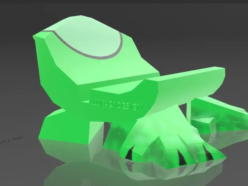Suporte para telemóvel verde