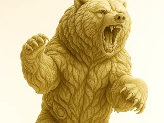 urso ataque