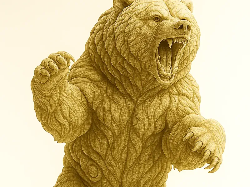 urso ataque