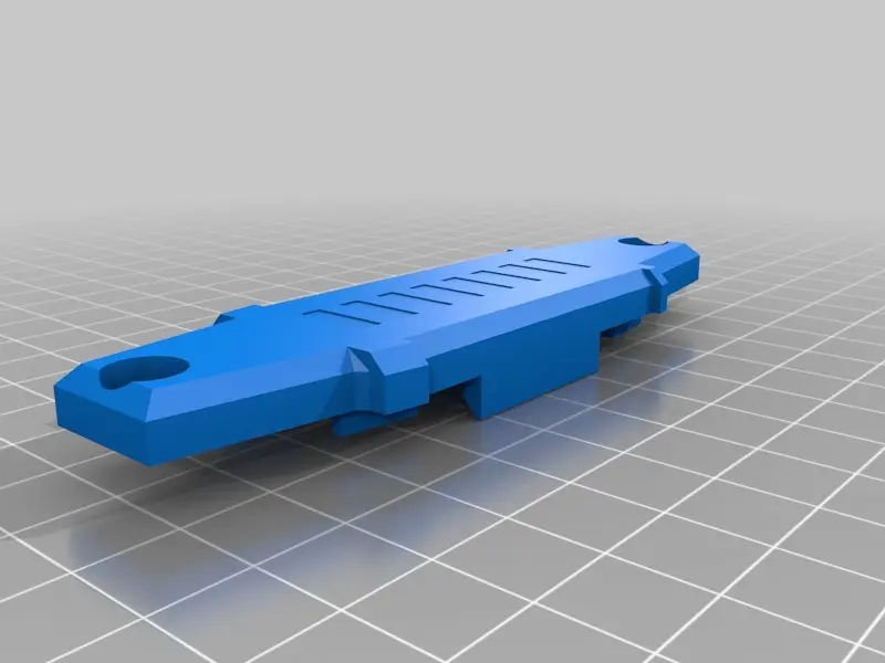 Nerf Magazine with 3D printed spring