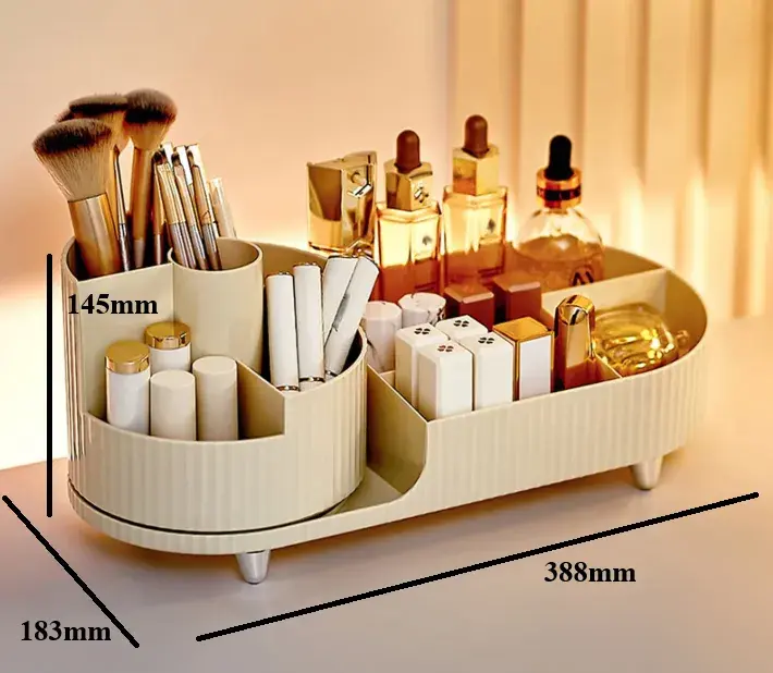 MAKEUP ORGANIZER (360 Rotating)