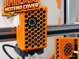 🔶 Hexa Hotend Cover – SparkX i7