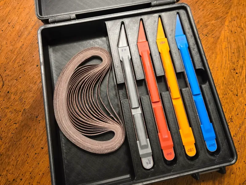Rugged Box for 1/4" Detailed Sanding Sticks