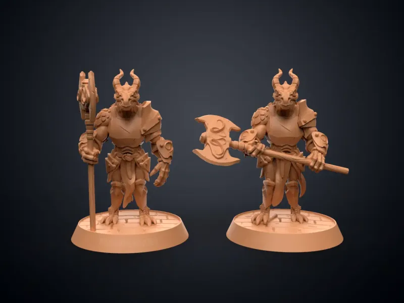 Dragonborn - miniatură DnD