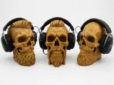 Headphone Holder Skull (3pcs)-0