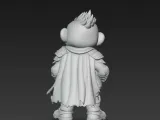 Cute Monkey Warrior-4