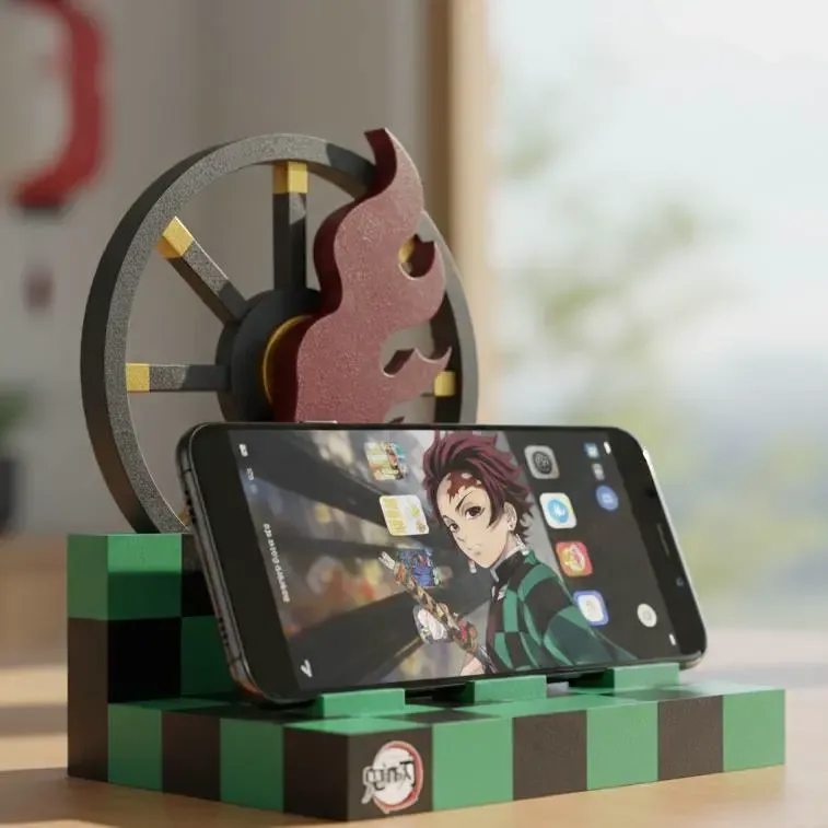 soporte de telefon tanjiro