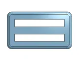 Strap adjuster for .2 inch thickness straps-1