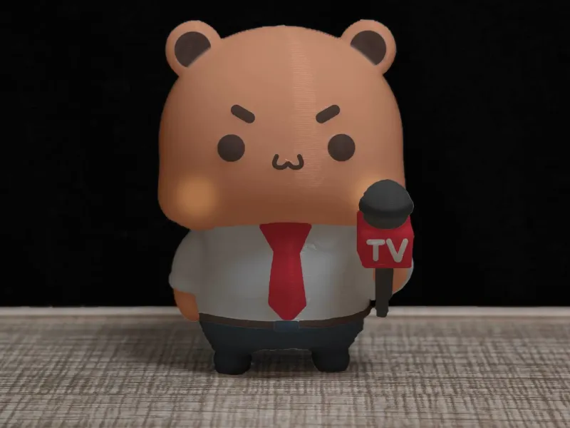 Couple Bear-Television Reporter_bubu