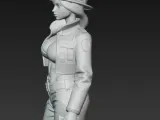 sexy woman in firefighter uniform 4-2