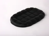 Black Tufted Tray – Sculptural Decorative Catchall-1