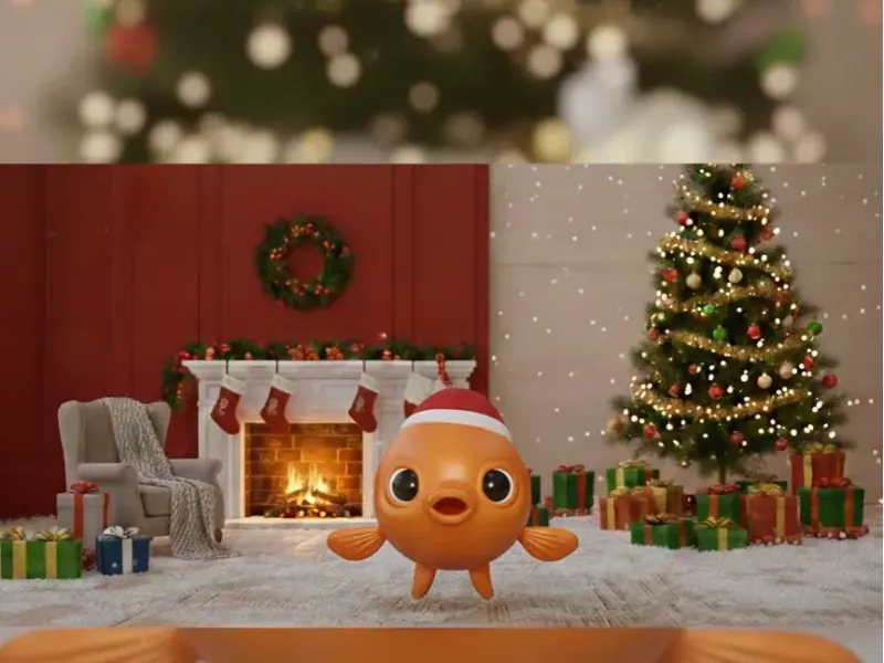 Xmas Mini Goldfish
