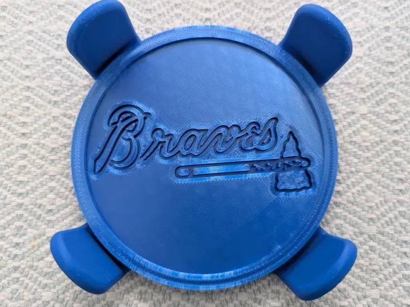Atlanta Braves Coaster w/Holder (holds 6)