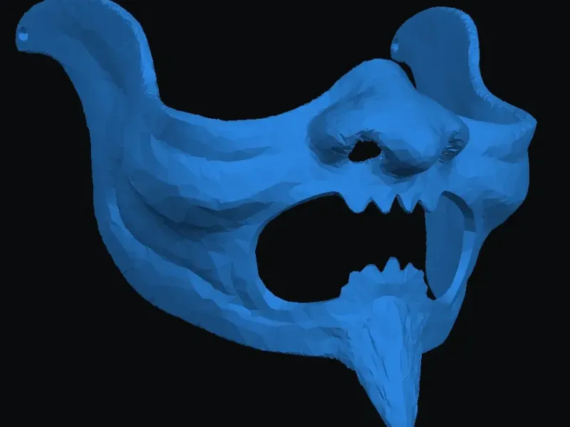 japanese mask demon 