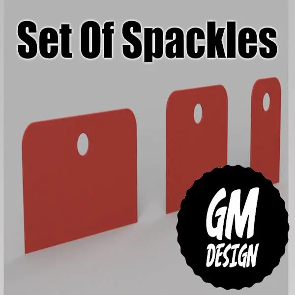 3D Printer Files | 3MF File | Car Spackle Set By GM Design | Creality Cloud