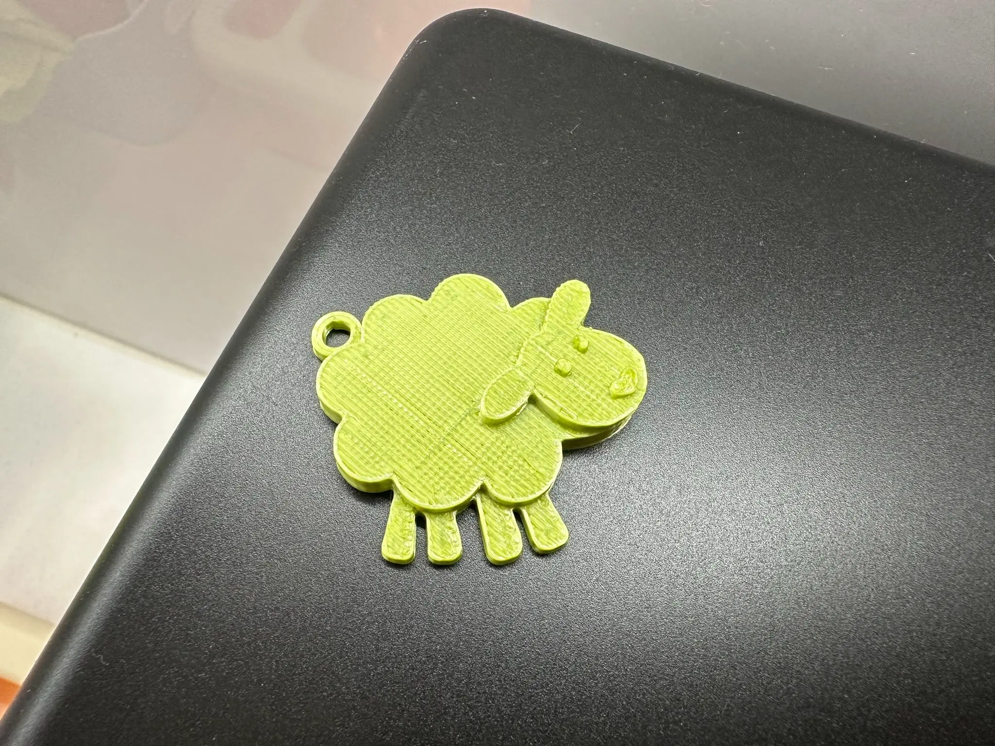 Sheep keychain