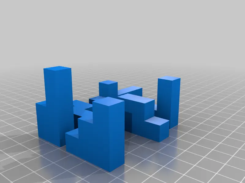 Nine Hexomino Puzzles