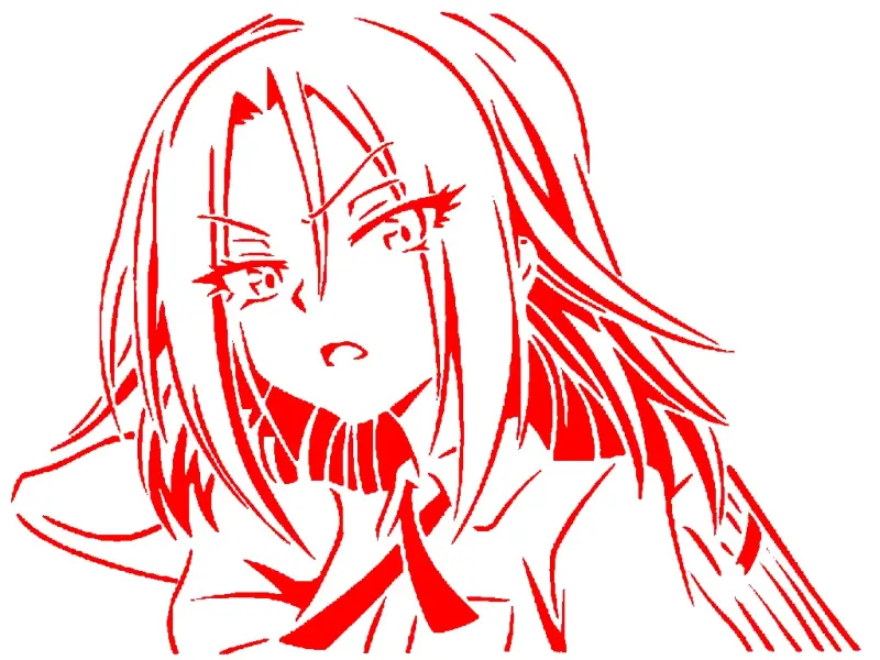 Asakura Anna stencil