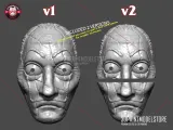 Money Heist Dali Mask - Lacasa de papel Cosplay Halloween-4