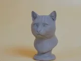Bengal Cat Bust-2