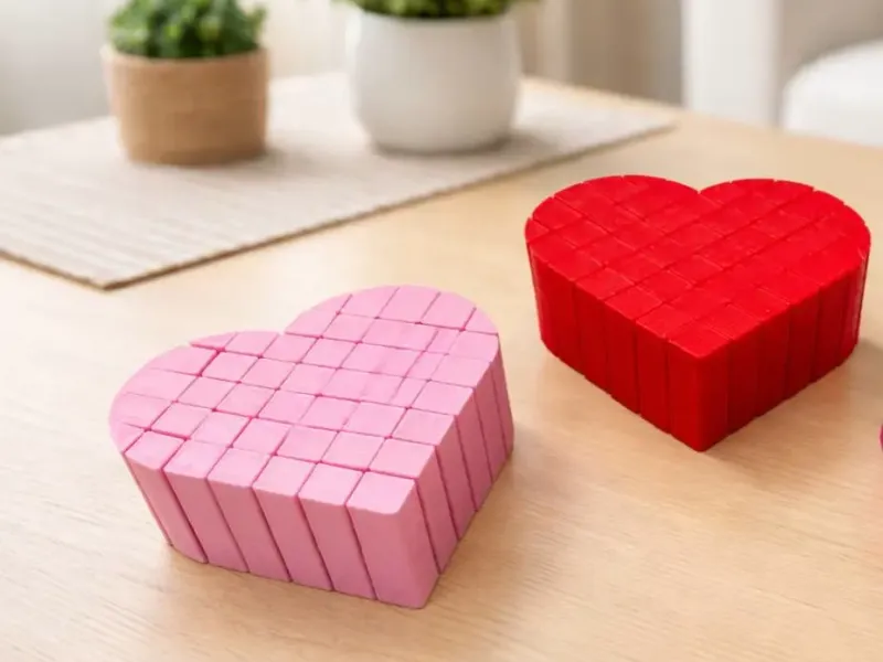 Fidget de Corazón Pixel