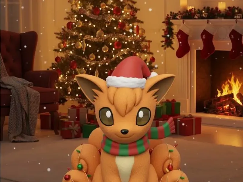Pokémon Vulpix Sculpture