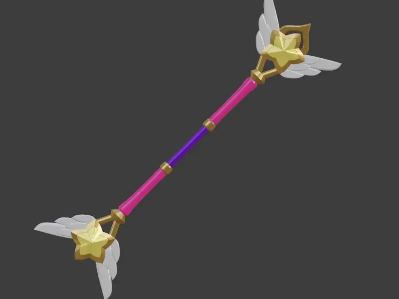 Lux Star Guardian Staff 
