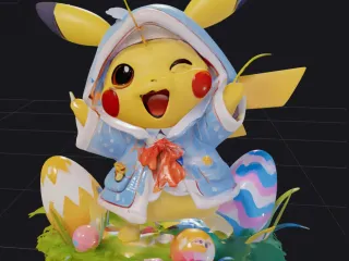 Easter Pikachu