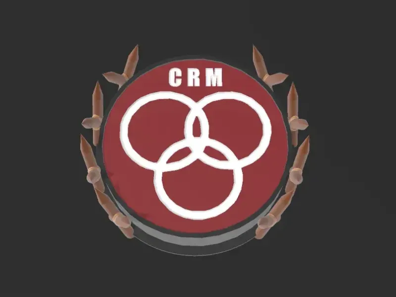 the walking dead crm coaster set