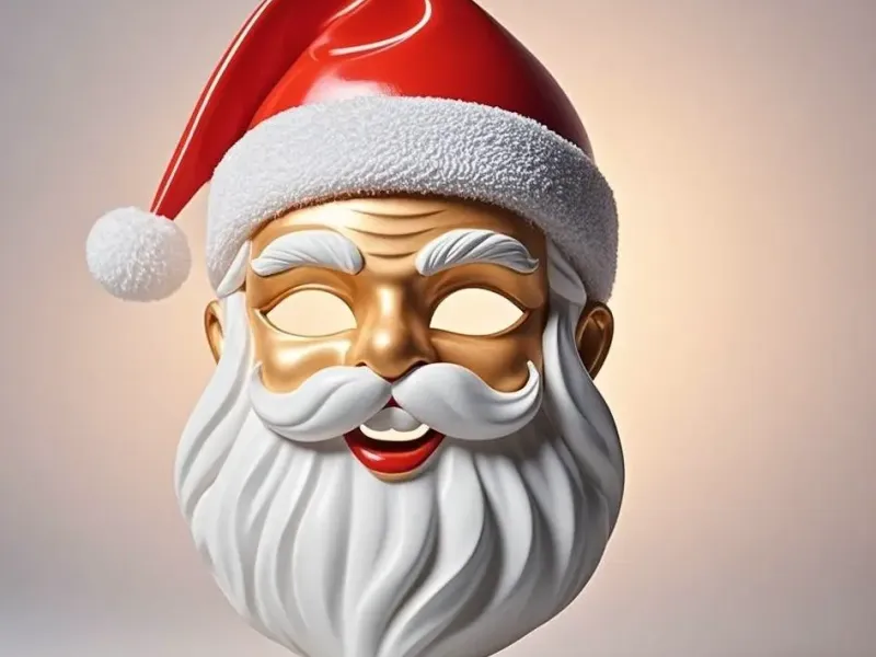 Santa Face Mask