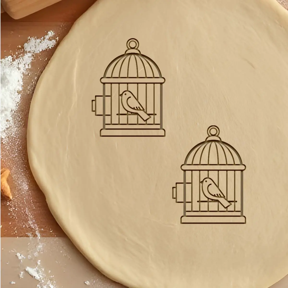 Stampo Per Biscotti A Forma Di Passero Ulmer Sparrow In Acciaio Inossidabile, 7 Cm, Ideale Per Pasta, Fimo E Creazioni Fai-Da-Te
