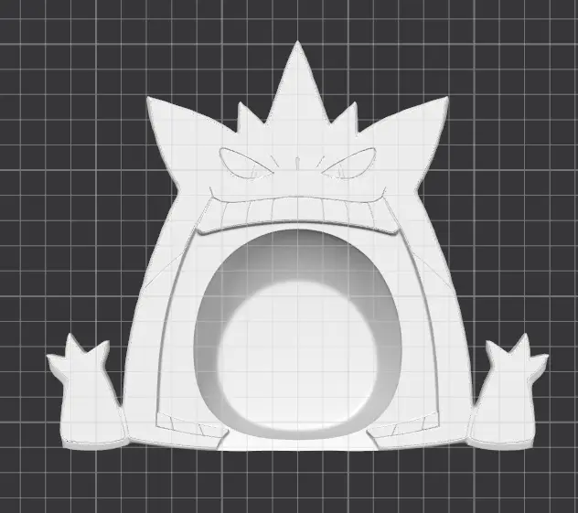 Gengar Sauce Cup Holder