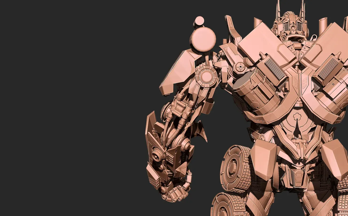 Optimus Prime - Transformer 3D print model
