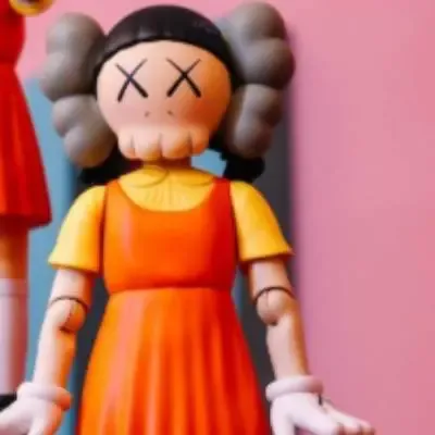 kaws juego del calamar