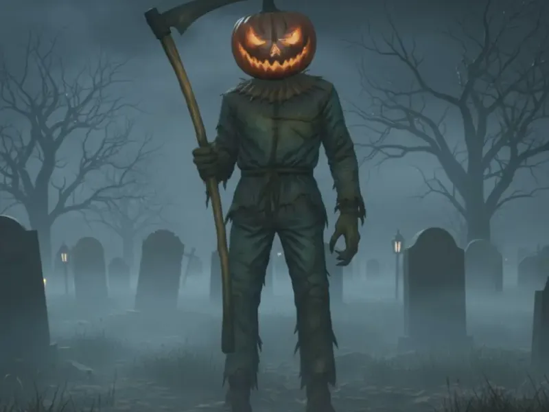 Halloween scarecrow