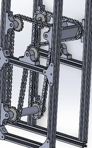 Emmer Kettingtransporteur (Prototype Schaalmodel)