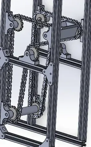 Bucket Chain Conveyor (Prototype Scale Model)
