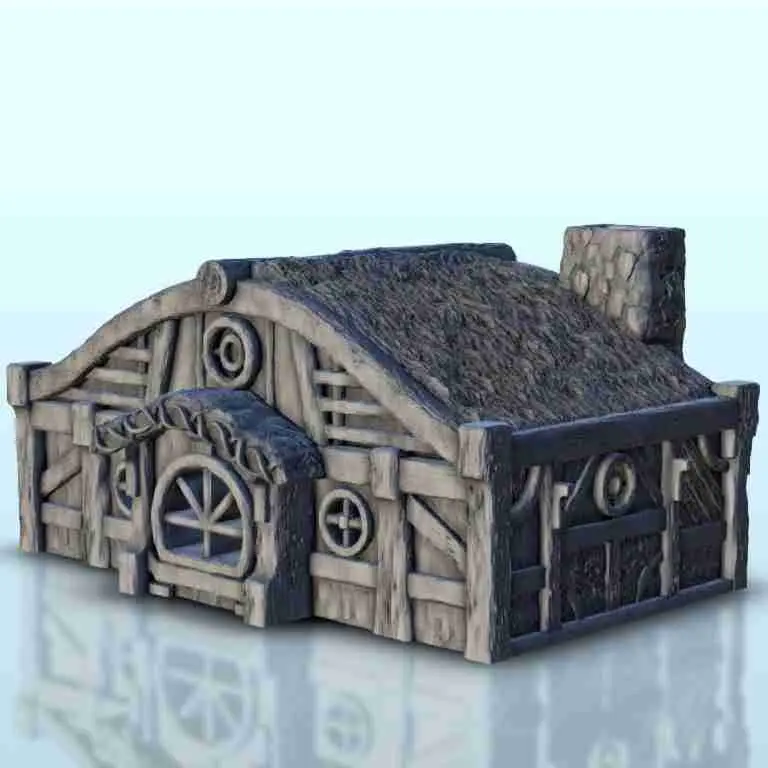 Hobbit Dorf Pack - Miniaturen Warhammer Terrain Szenerie