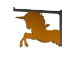 Shelf Bracket (unicorn)- Reggimensola (unicorno)-3