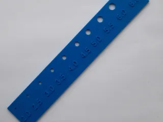 Calibration holes