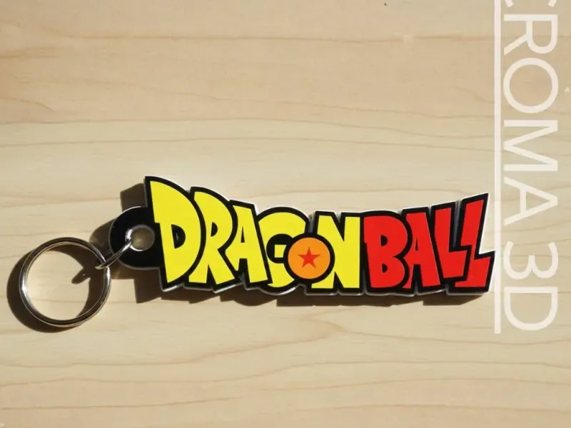 Dragon Ball keychain - multicolor