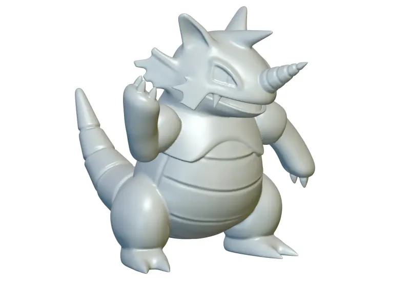Pokemon Rhydon #112 - 3D Baskıya Hazır!