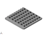 USB drive storage plate / Флэшечная v.2-2