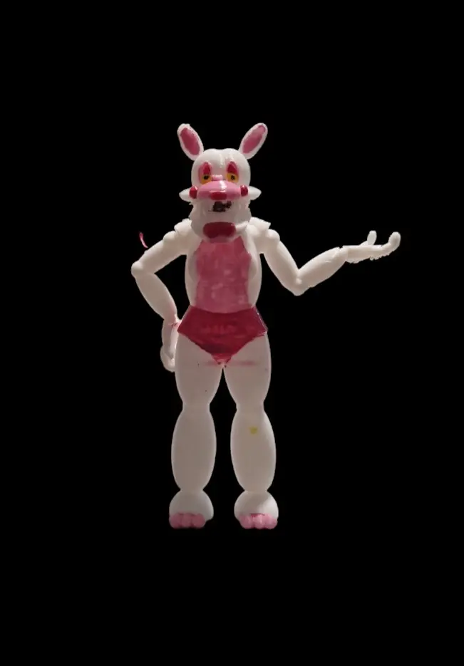 mangle/fun time foxy fanart fnaf