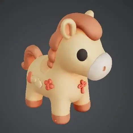 Cute horse