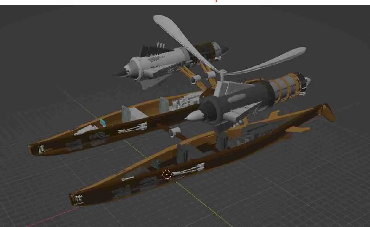 Wookiee Oevvaor jet catamaran from Star Wars